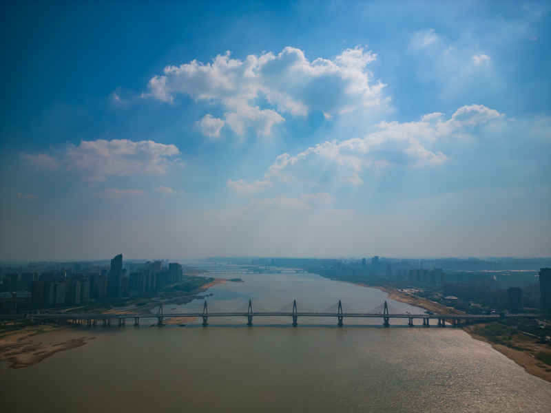 南昌城市风光朝阳大桥