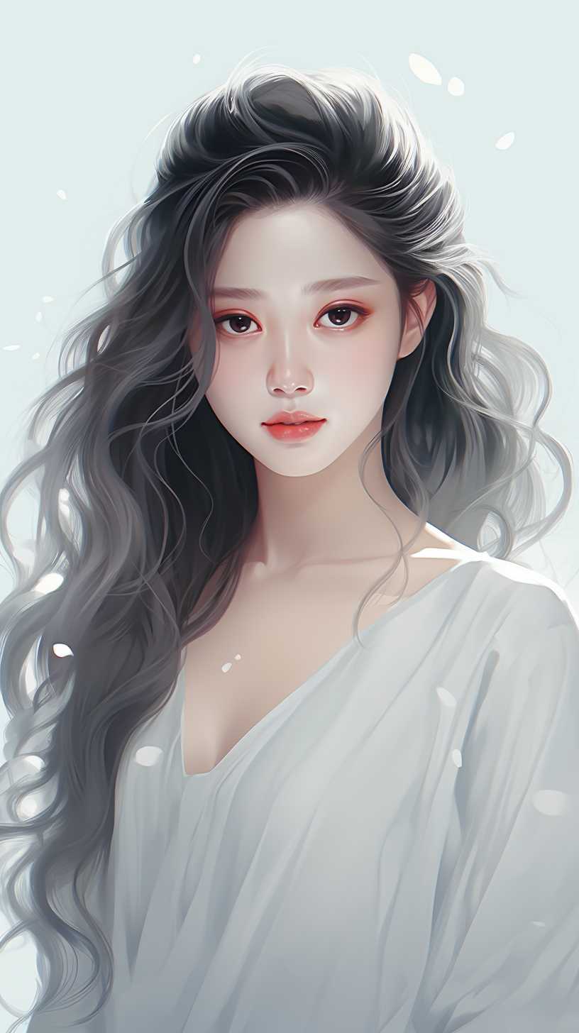 唯美艺术浅白色背景999