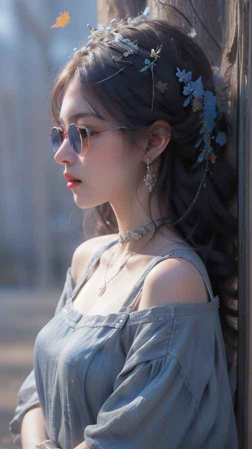 吊带衫女孩