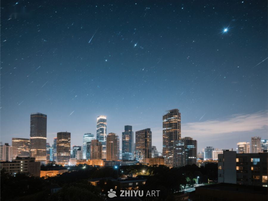 夜空下的城市剪影 270