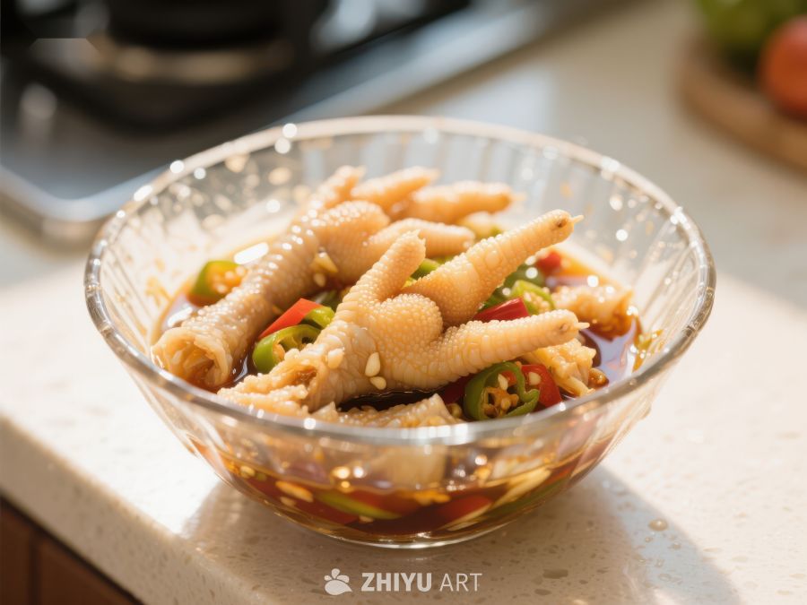 美味泡椒凤爪，清新爽口 1023