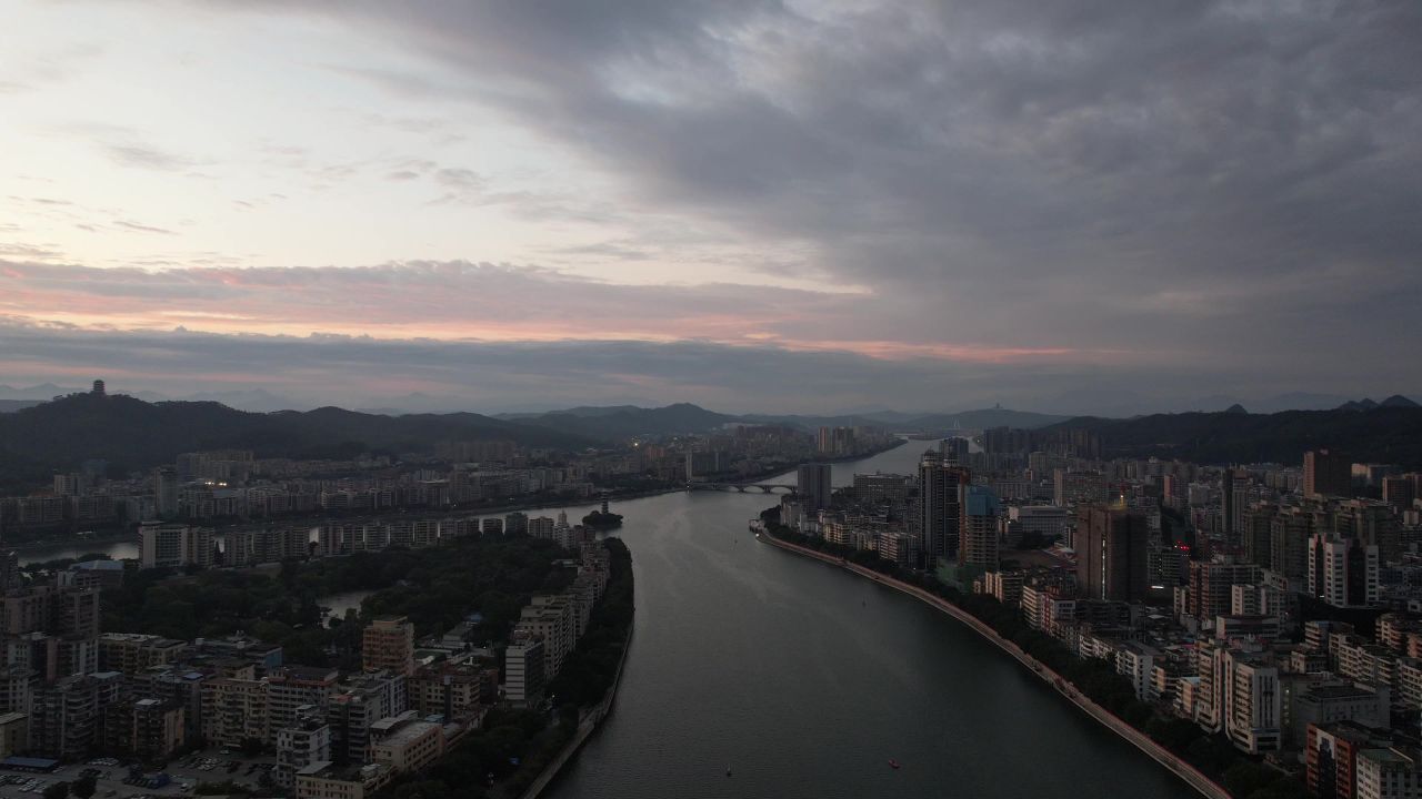 航拍广东韶关