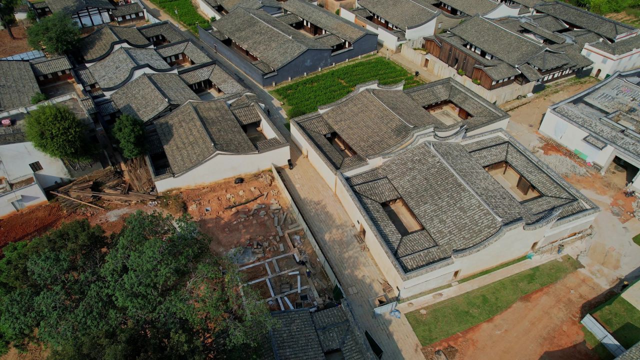 航拍福州梁厝历史文化街 12