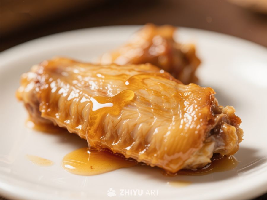 美味酱汁鸡翅特写 430