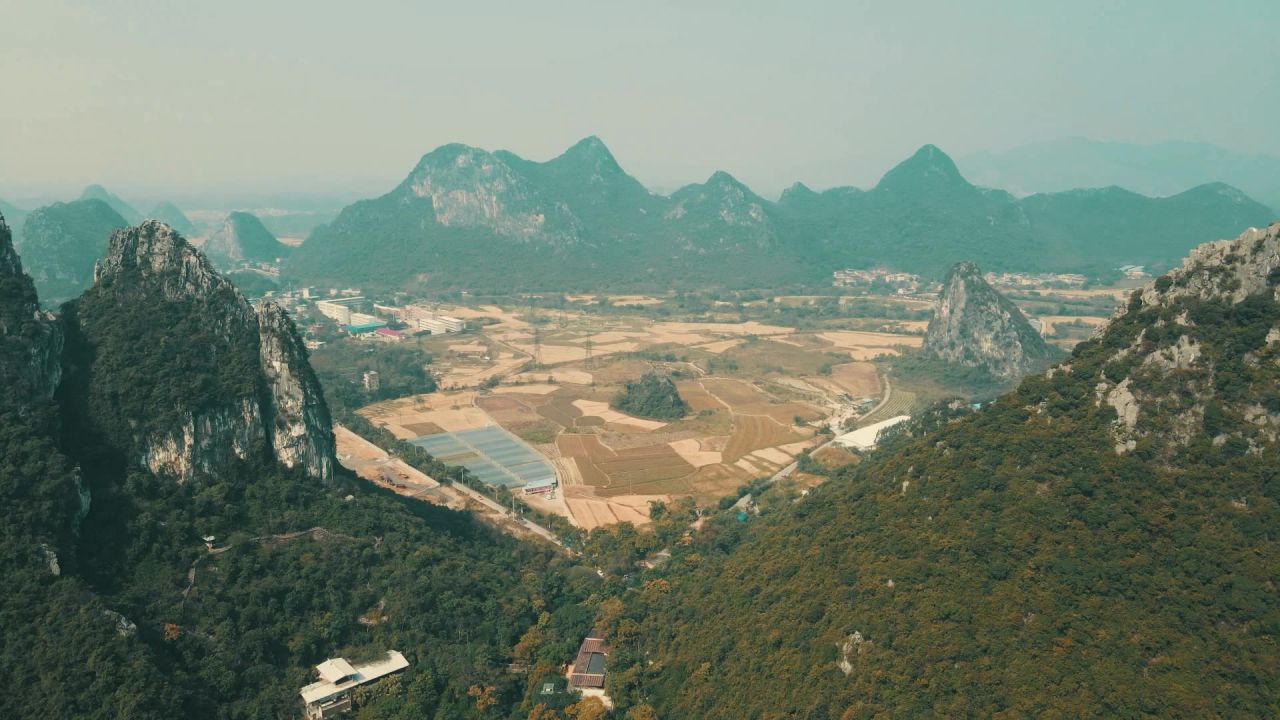 广西 桂林 山水 风光 航拍