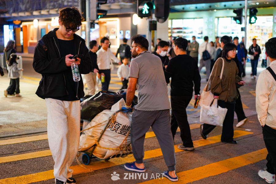 香港尖沙咀夜景扫街 19