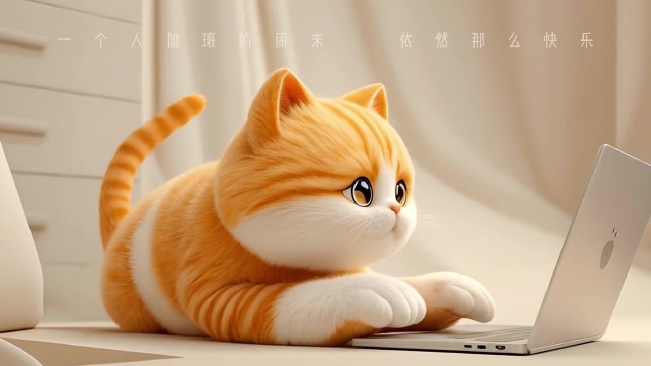 橘猫打工人