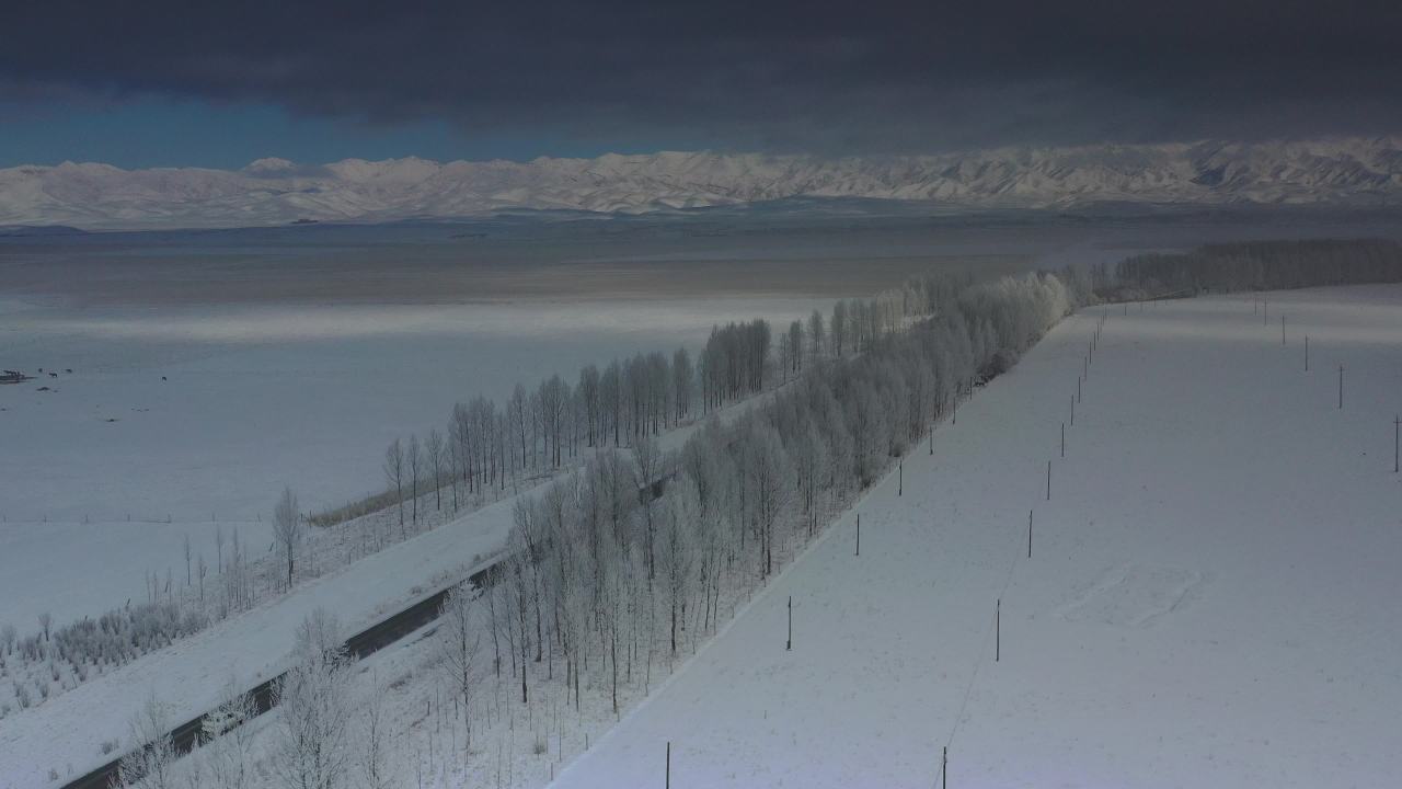 雪景公路