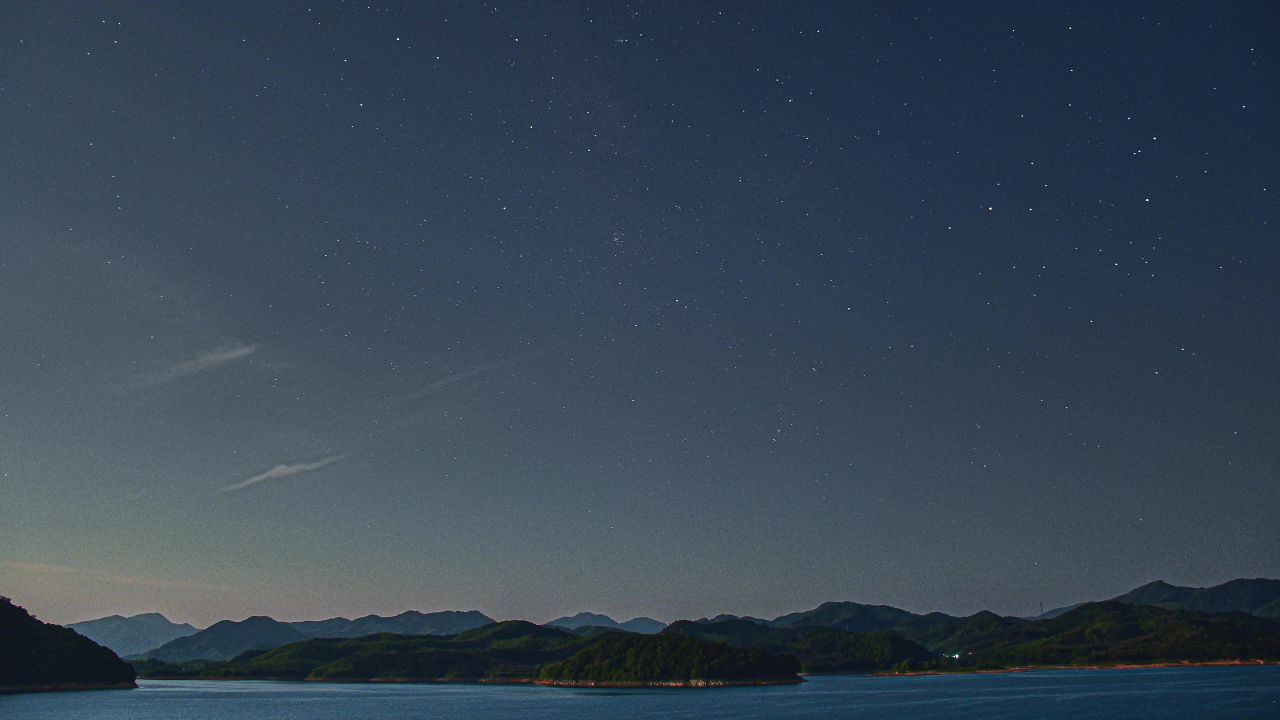 皖南星空延时