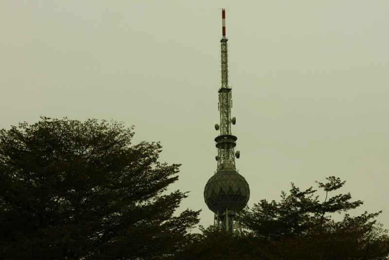 佛山电视塔顶端