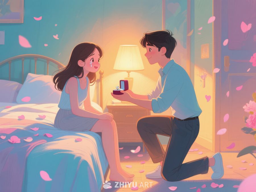 温馨求婚场景 736