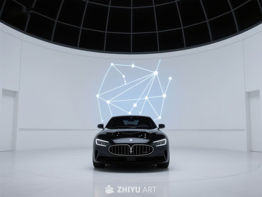 未来汽车与光点网络展示 423