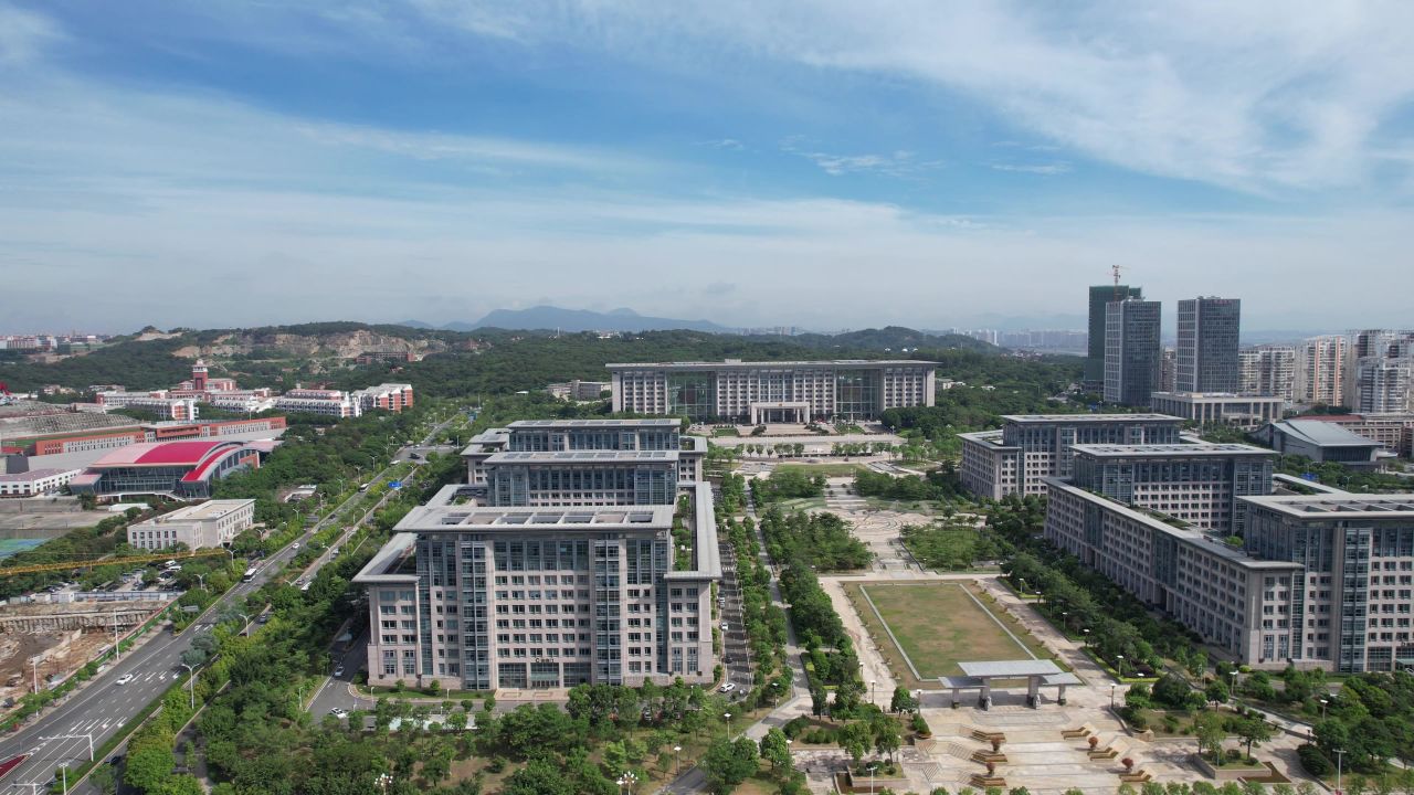 福建泉州城市风光地标建筑航拍