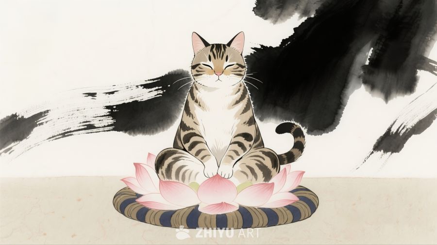 意境禅猫