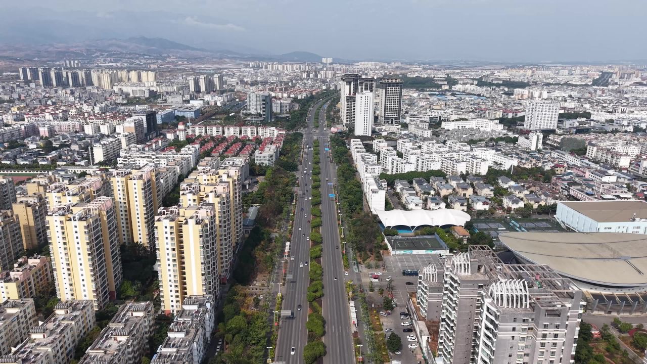 城市全景俯瞰