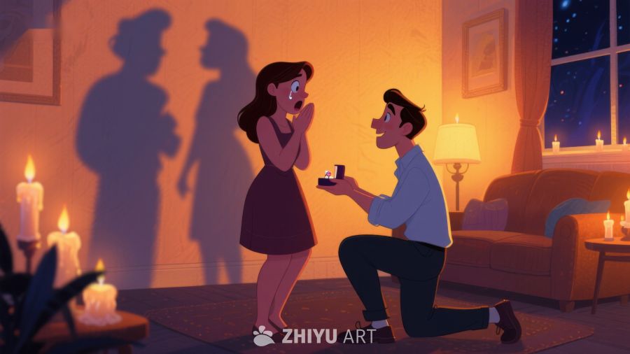 温馨求婚场景 401