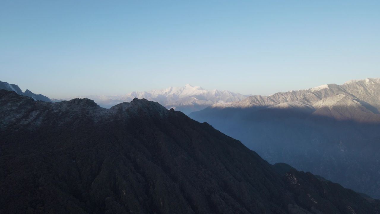 茂县九鼎山雪山 12