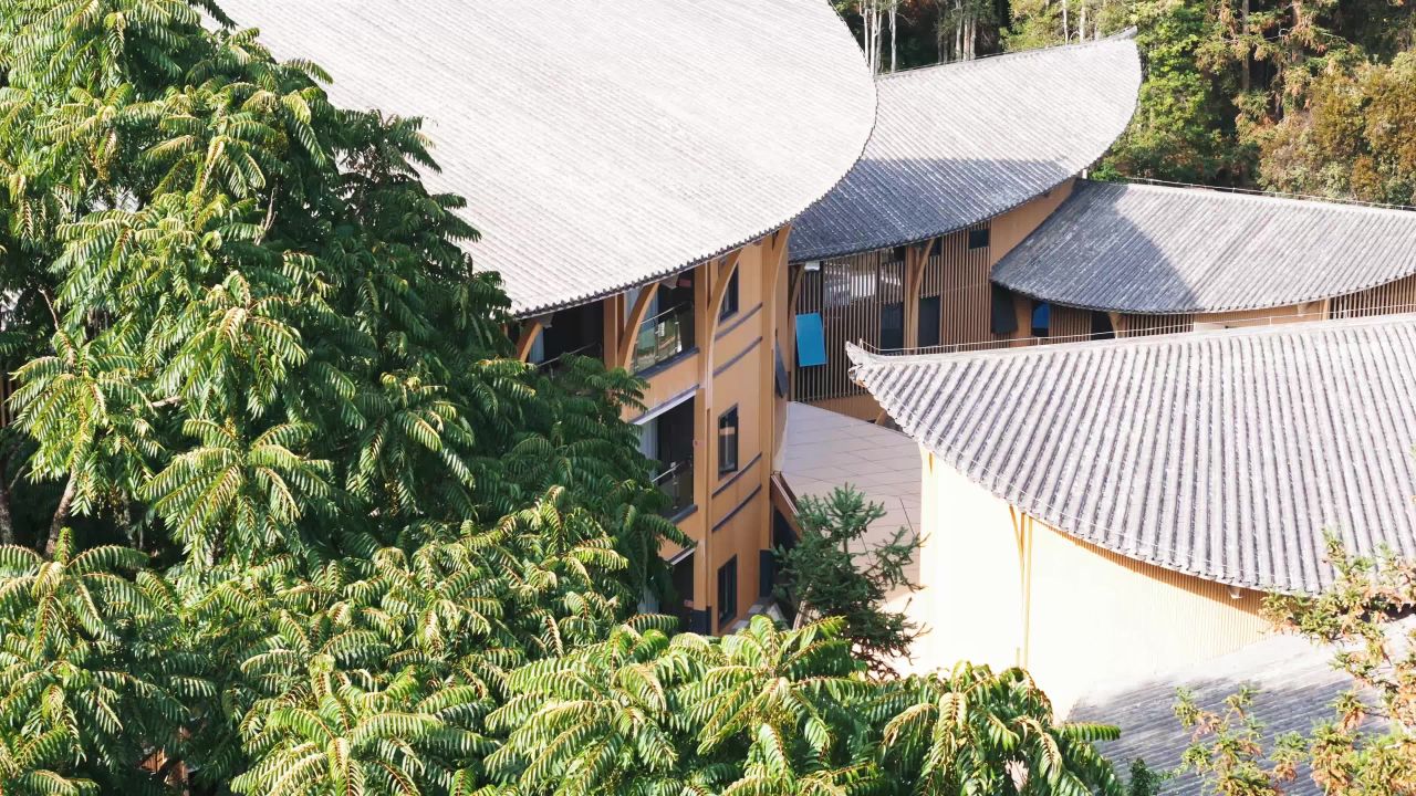 现代建筑与自然的和谐