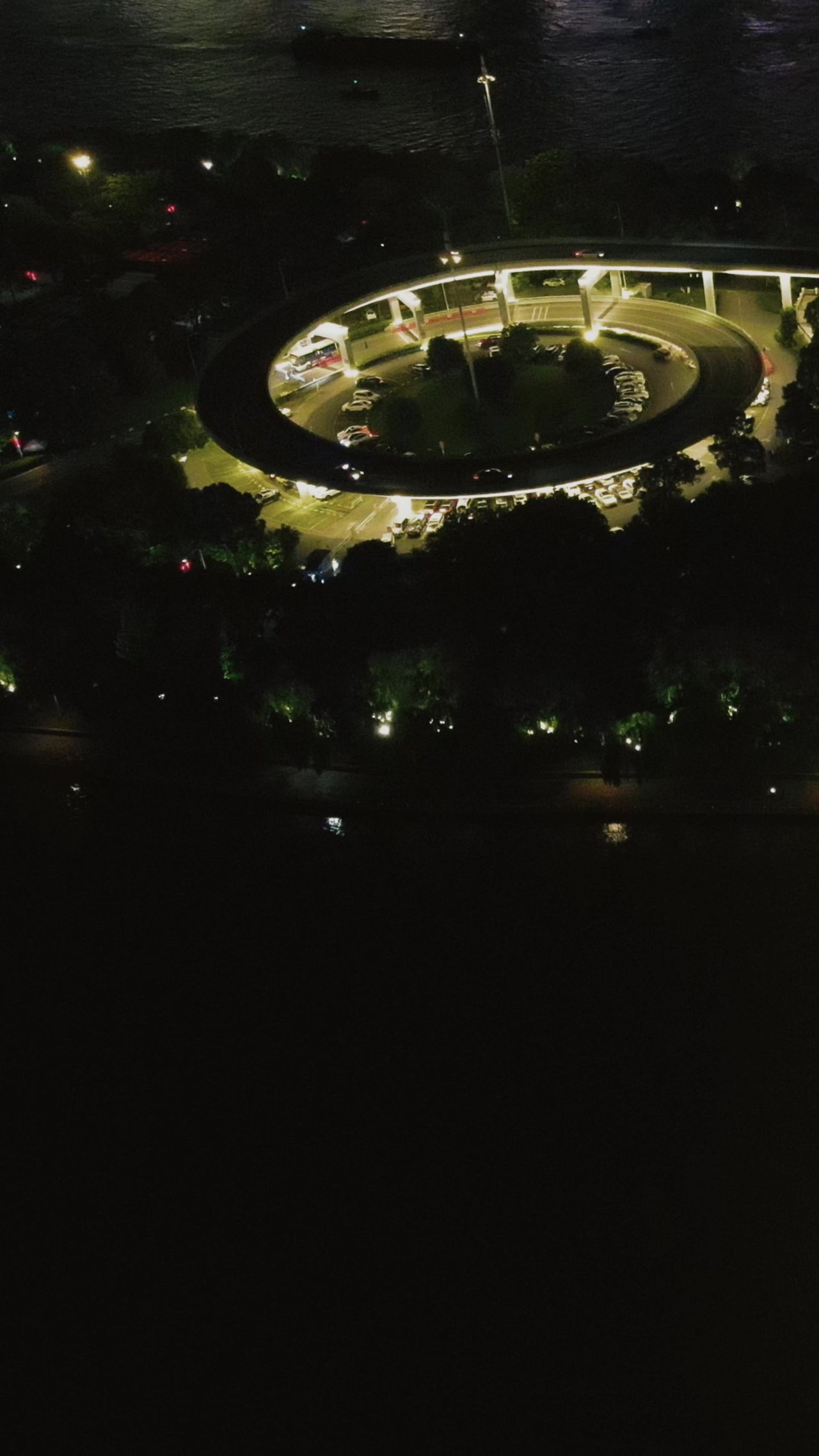 城市航拍湖南长沙湘江万达夜景