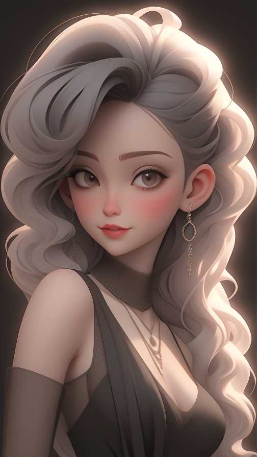 精致美女