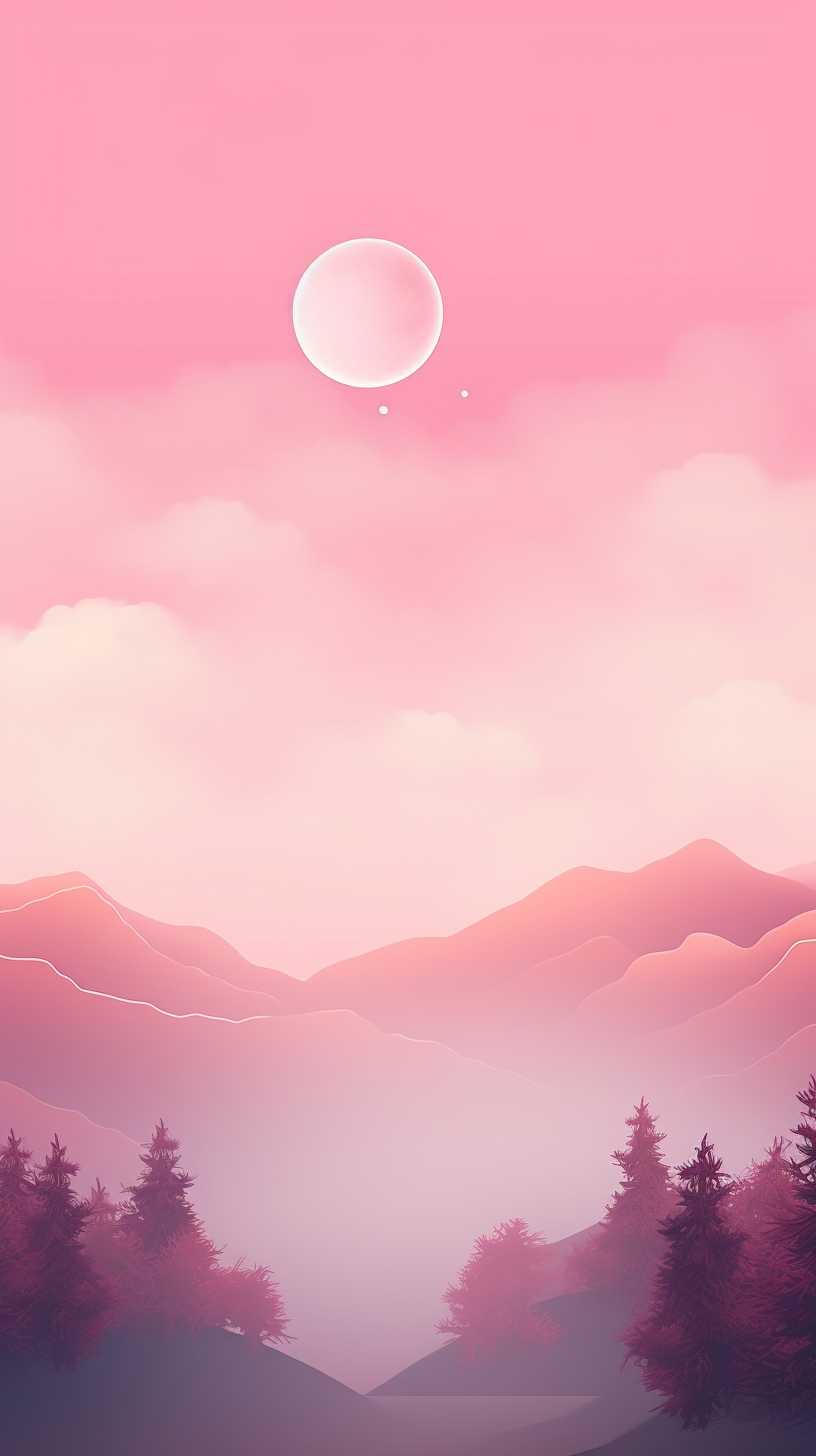 粉色艺术背景