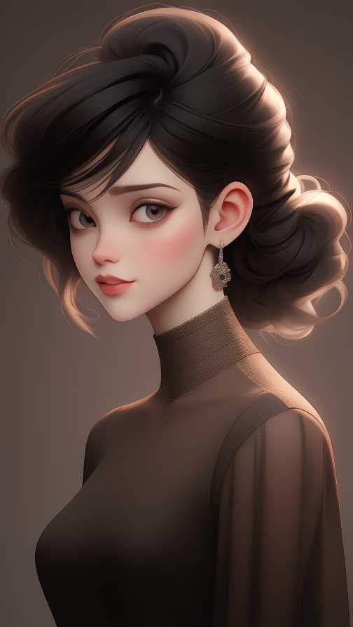 精致美女