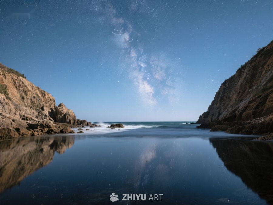 星夜下的宁静海湾 231