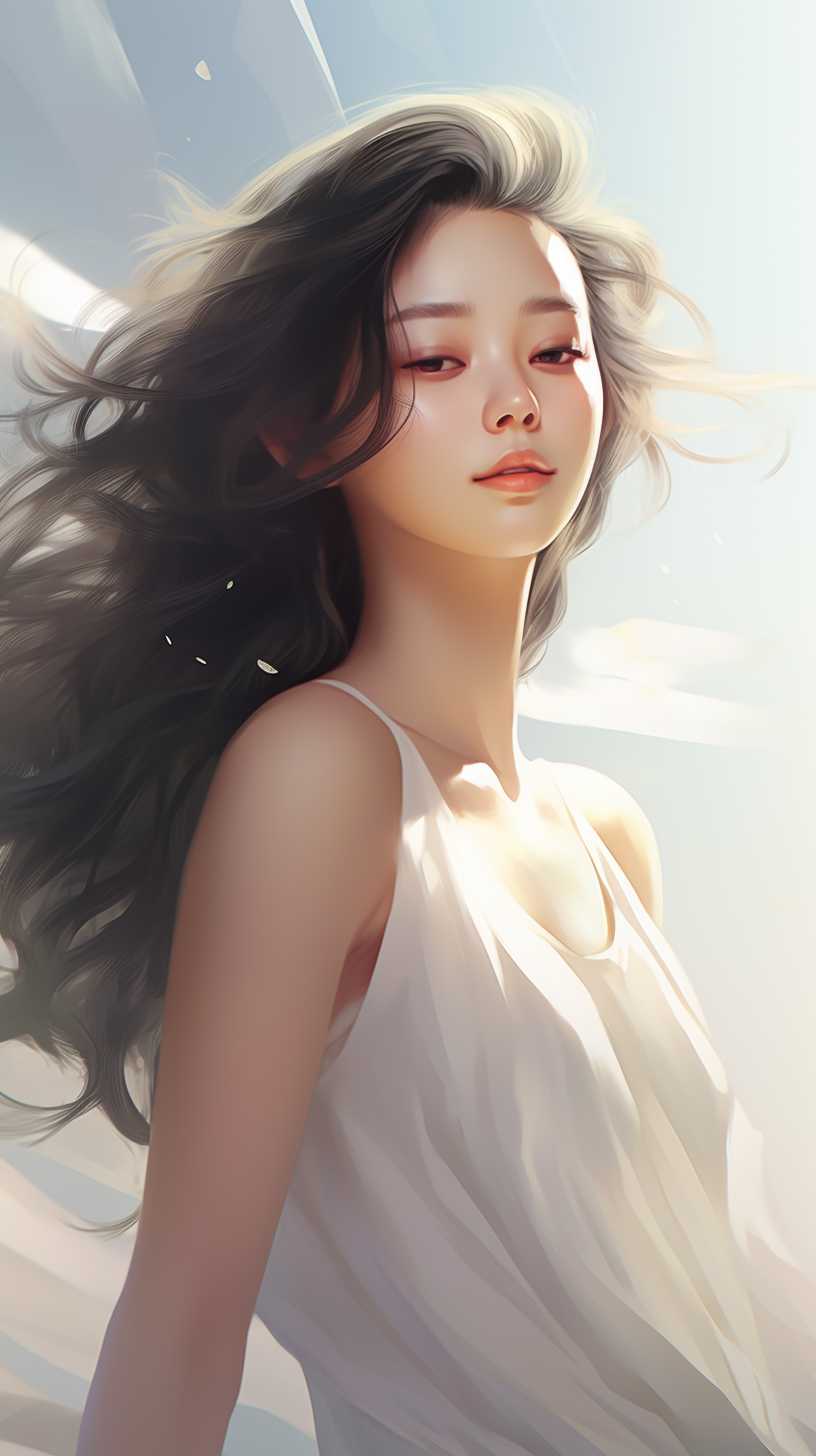 唯美艺术浅白色背景999