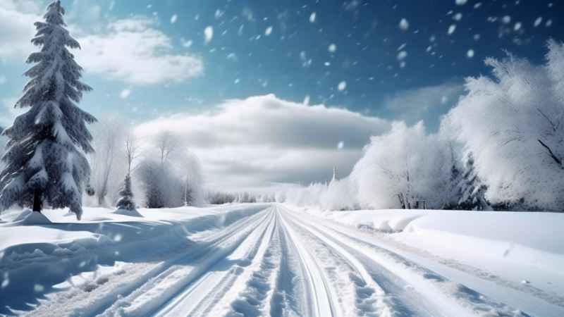 美丽冬季雪景 84