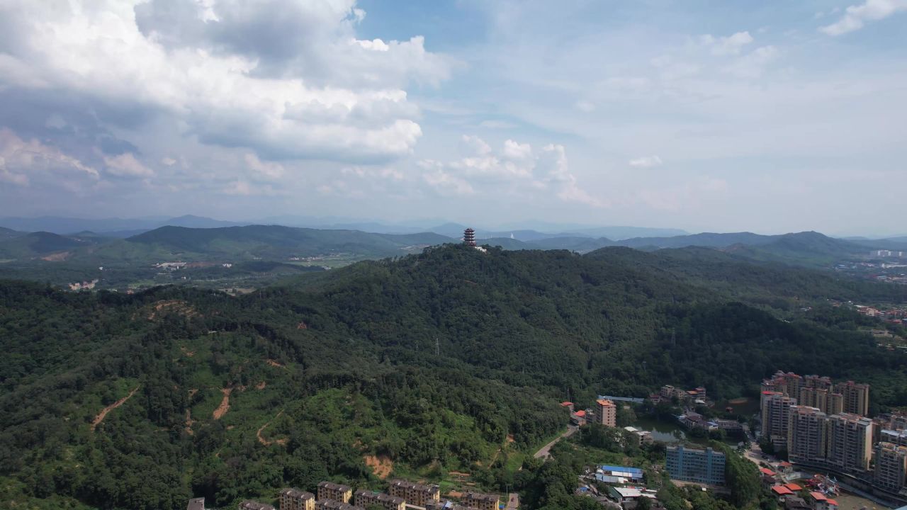 航拍广东韶关
