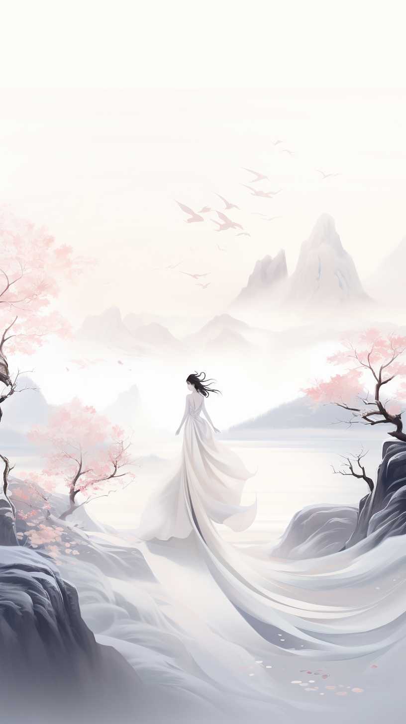 唯美艺术浅白色背景999