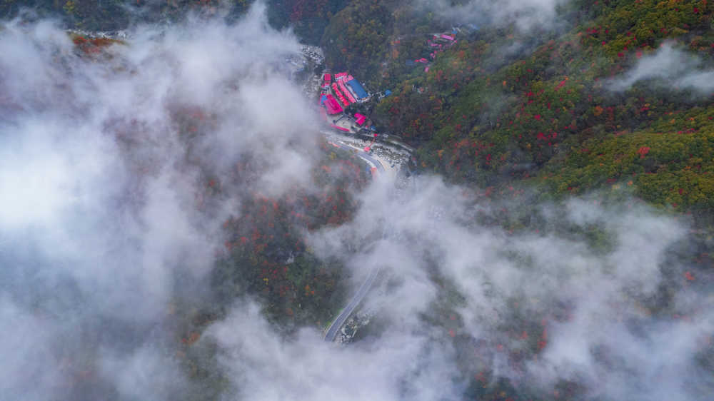 分水岭云海