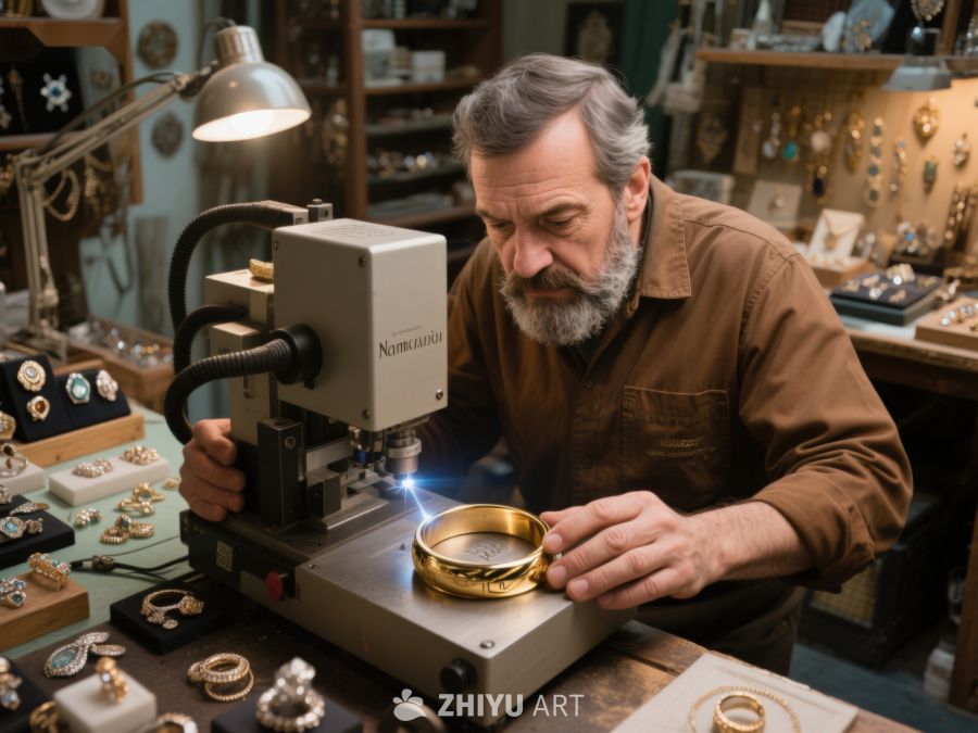 珠宝匠专注焊接金饰 531