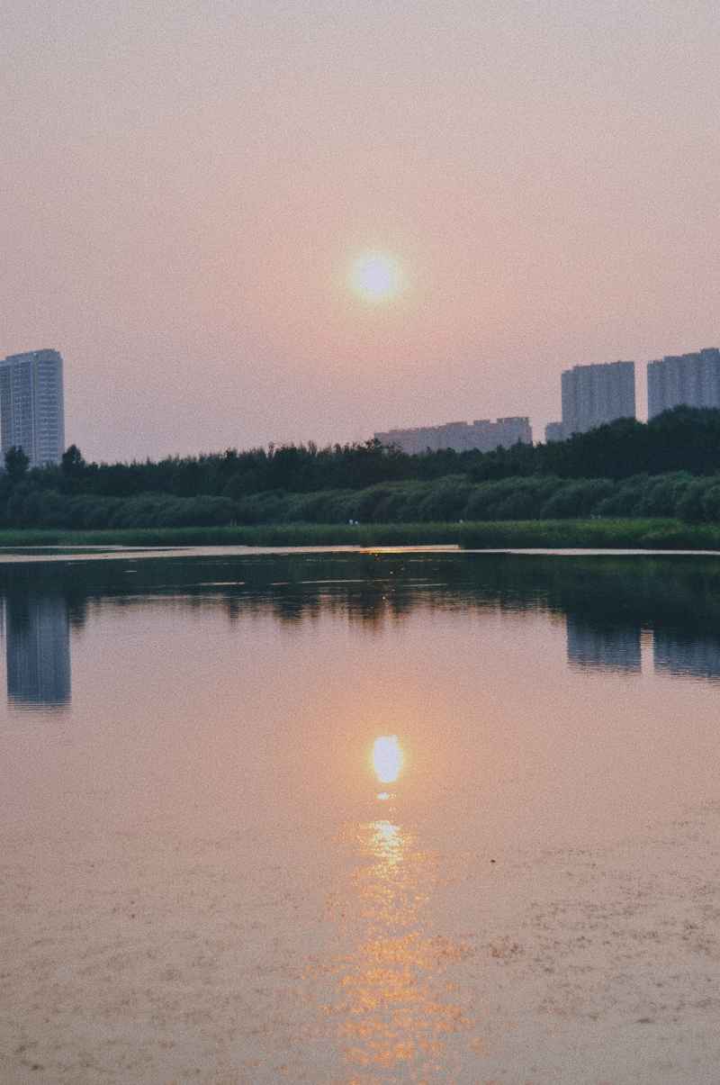 落日