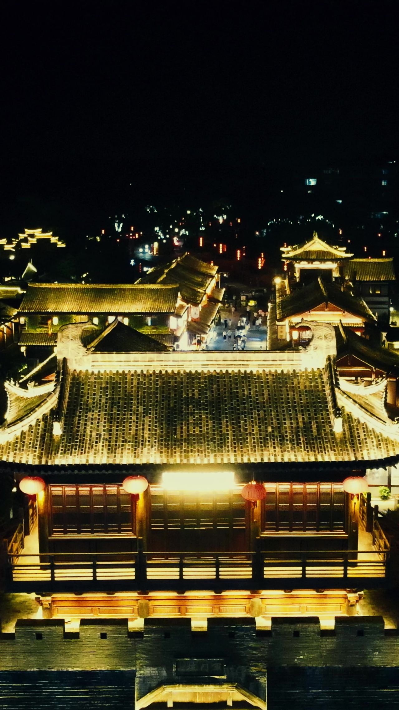 江西赣州江南宋城竖屏航拍