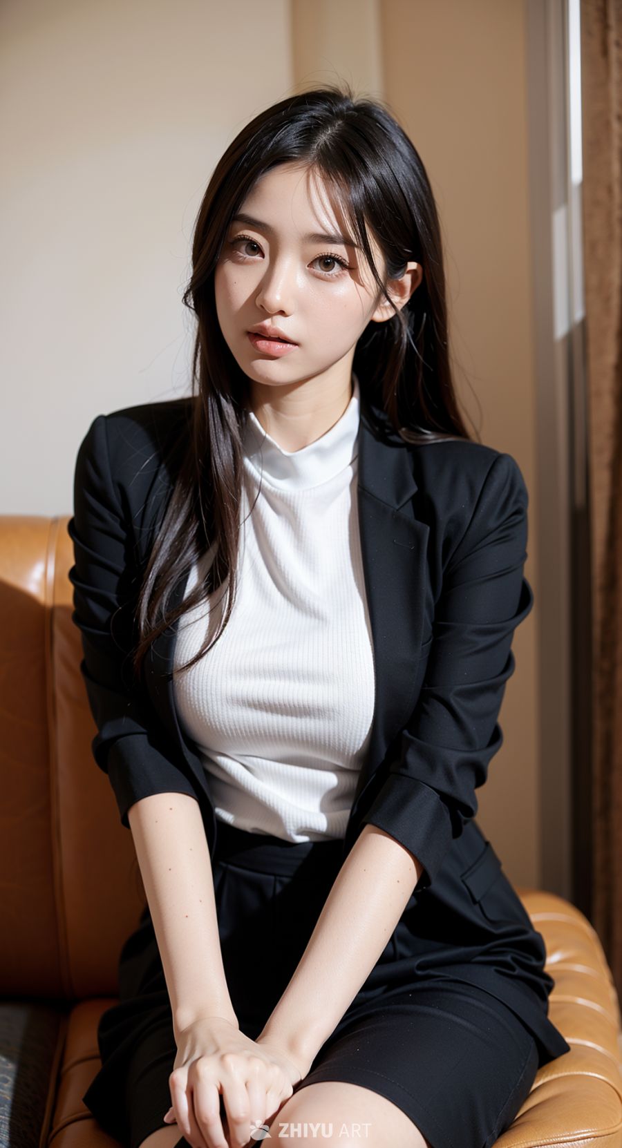 职业装美女 34