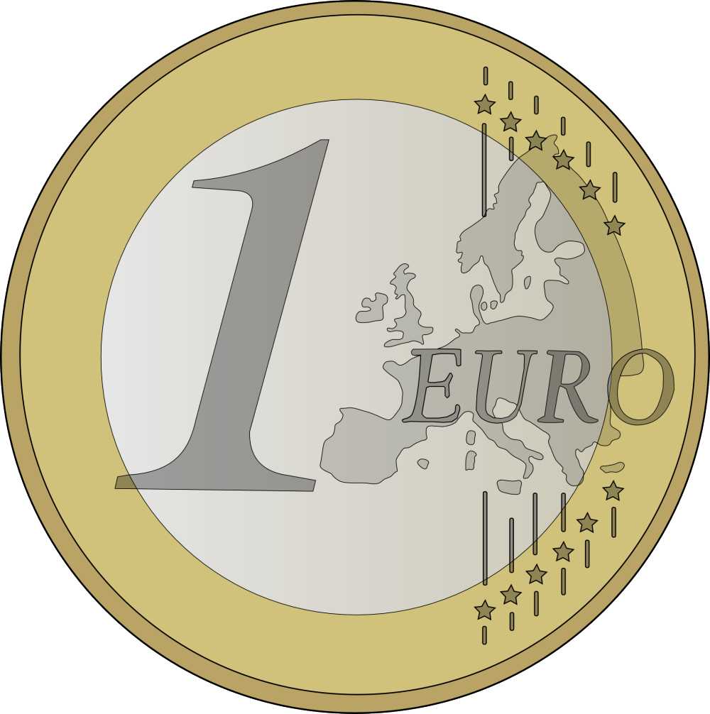 硬币欧元欧洲法国钱货币财富业务财经