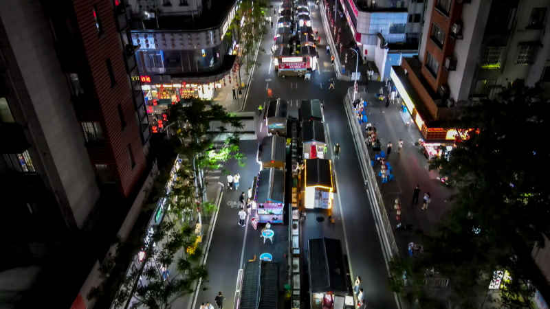 福建福州城市风光航拍摄影图