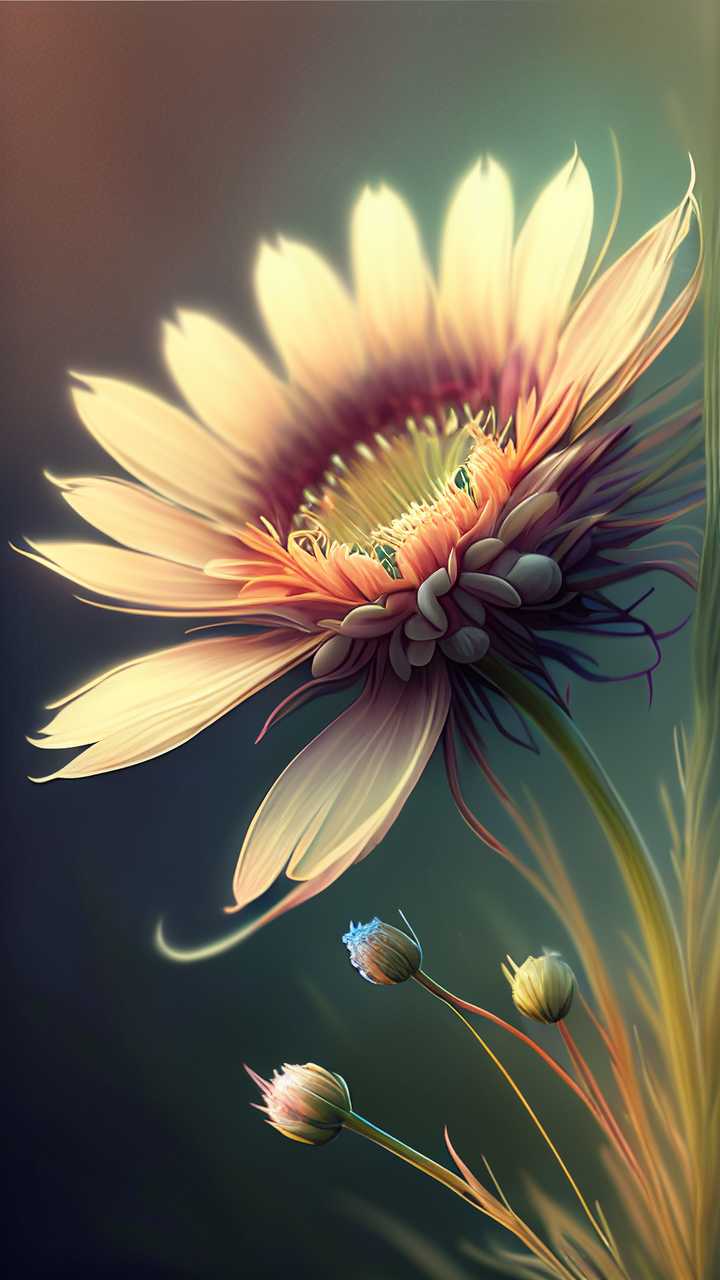 唯美一朵花