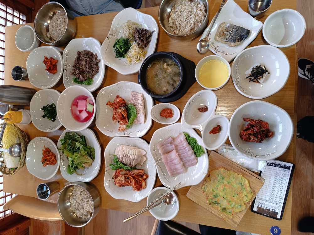 韩餐魟鱼三合韩定食