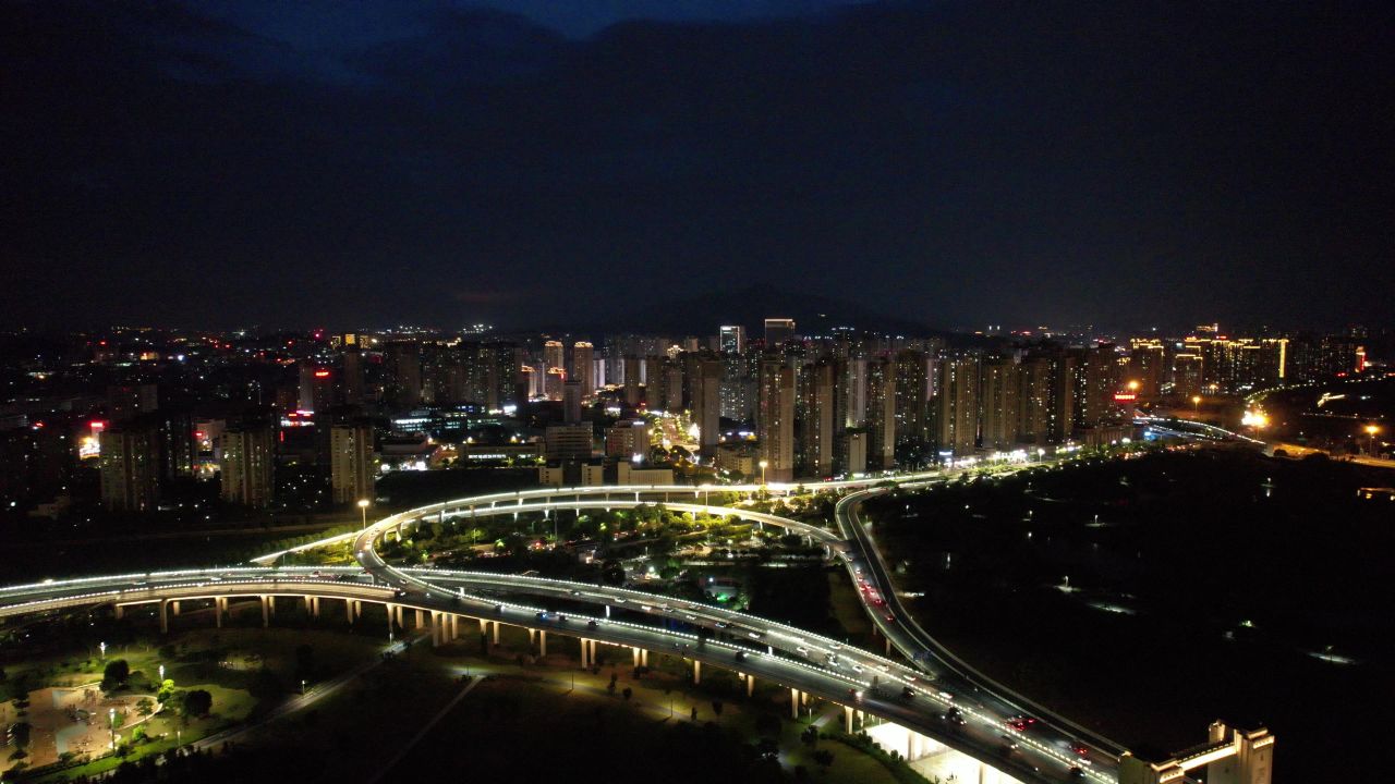 福建泉州城市风光地标建筑航拍