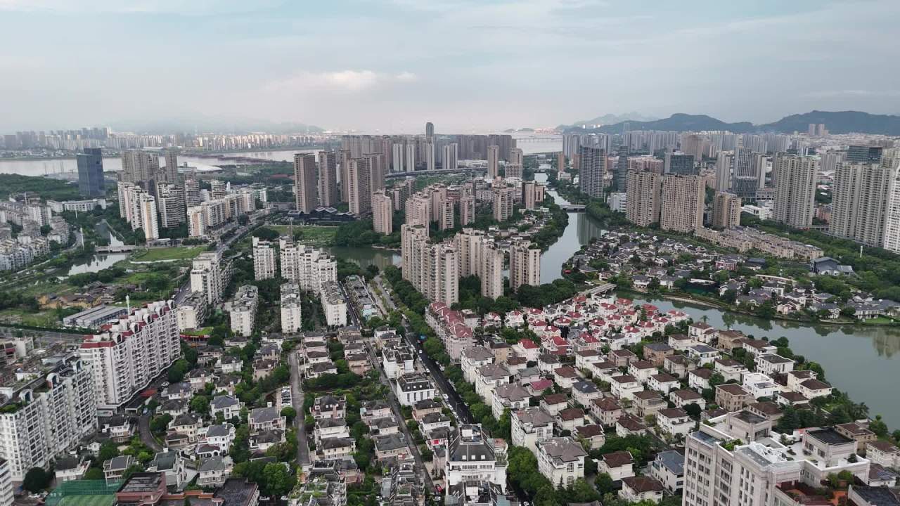 城市全景俯瞰