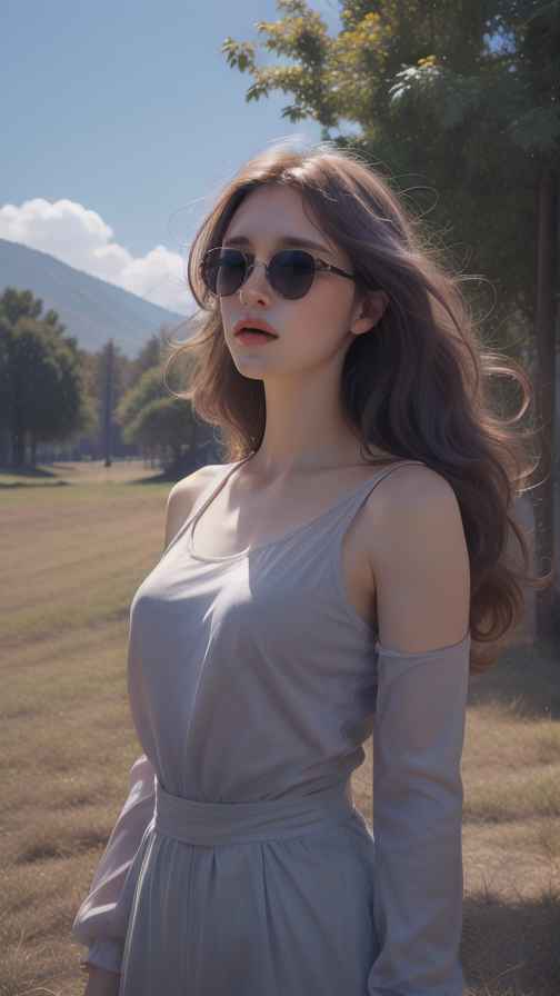吊带衫女孩
