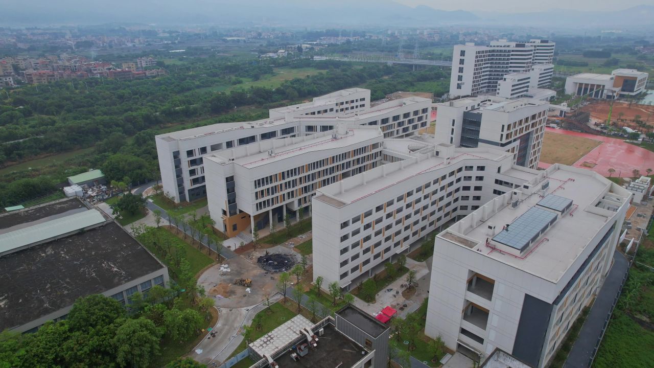 航拍厦门同安职业技术学校 2