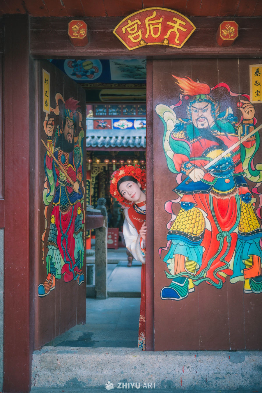 山海温岭，簪花赴春