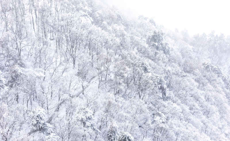 雪后初晴的南五台
