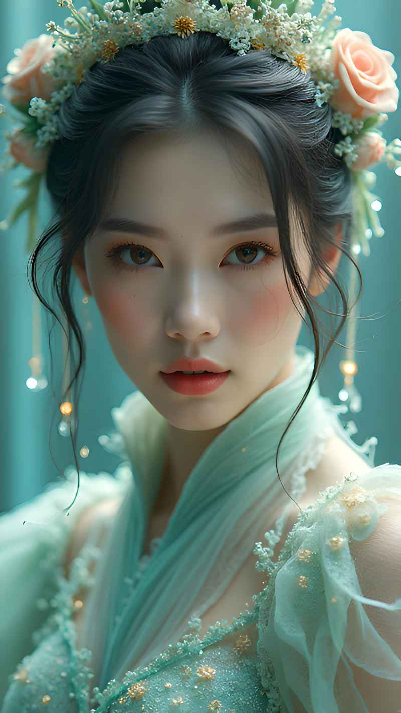 新娘美女装扮新中式系列 132