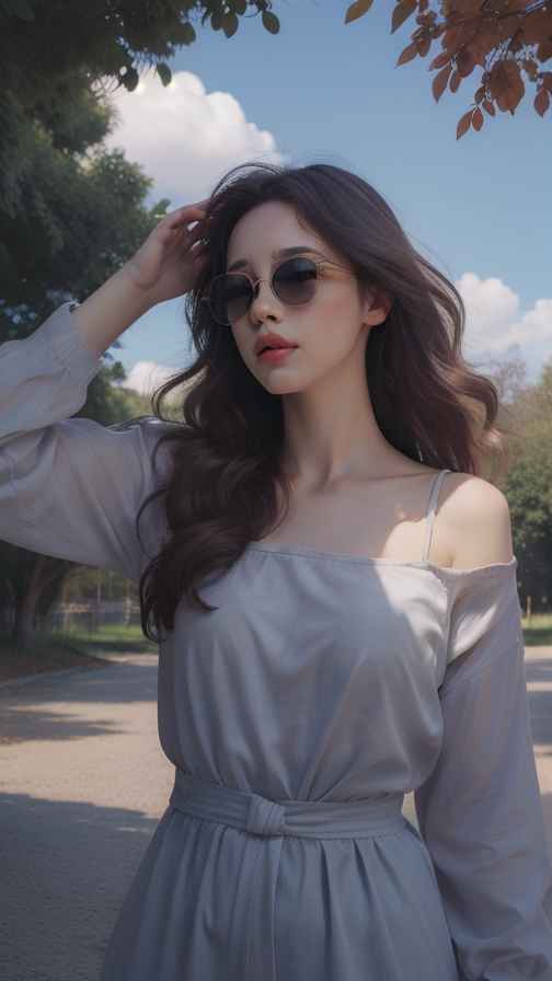 吊带衫女孩