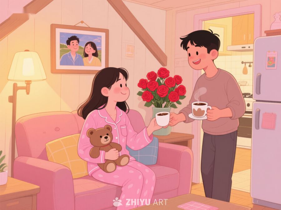 温馨家居：情侣共度美好时光 755