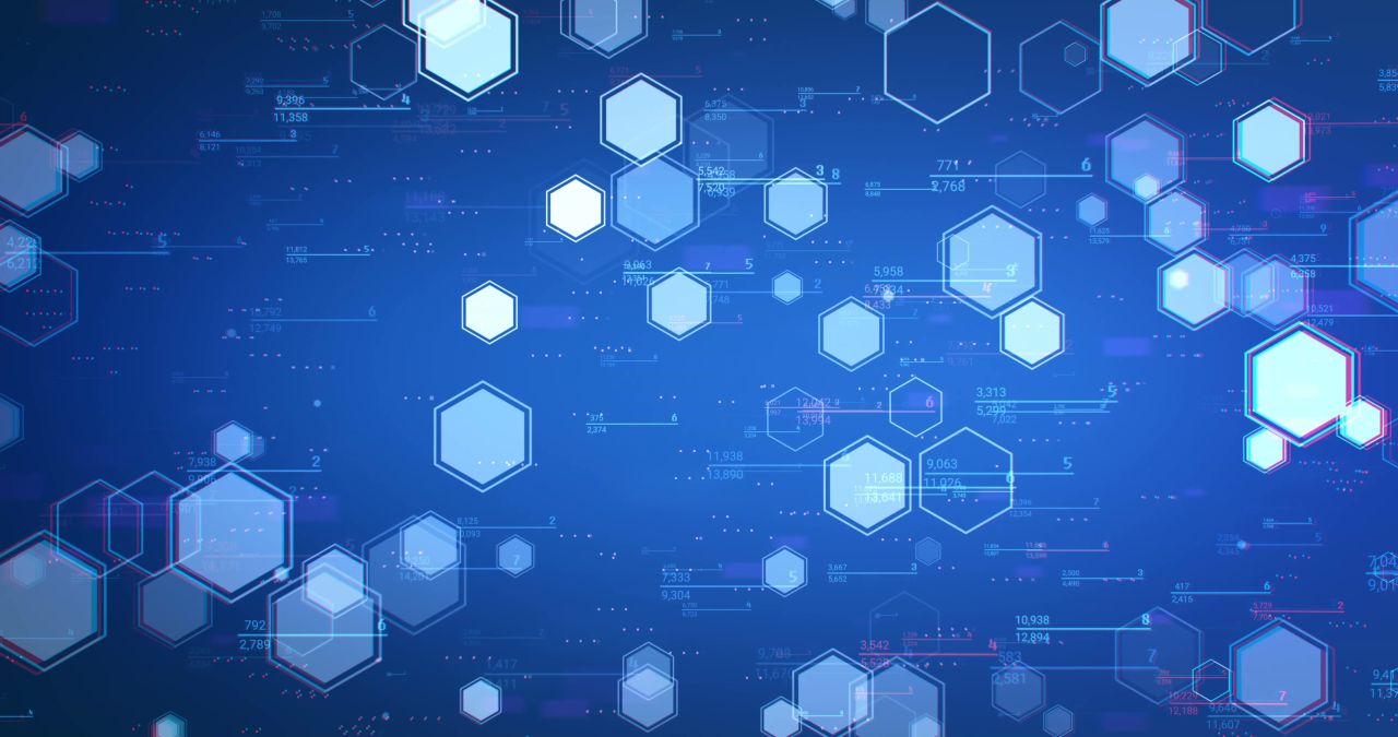 数字科技流动代码字母抽象互联网络金融视频素材 78